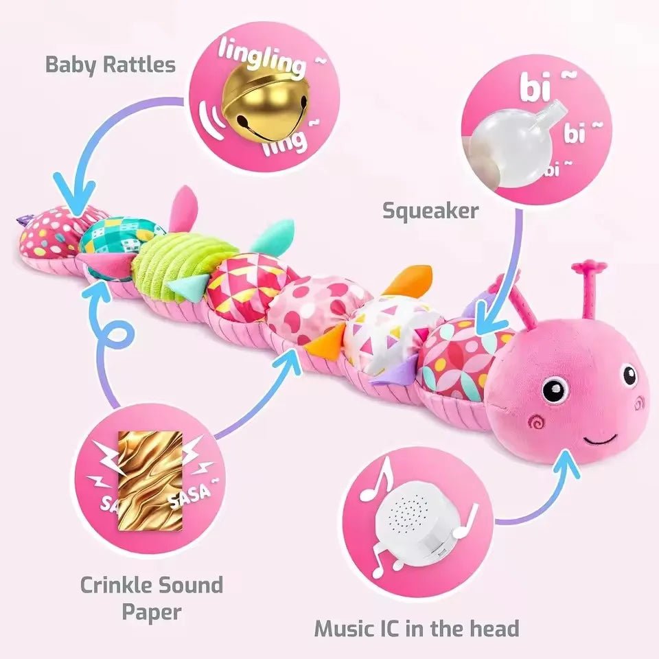 LumaPillar Sensory Music Caterpillar For Babies Soothing Melodies And Development