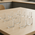Protecteurs d'angle transparents en silicone BrightGuard pour une maison sûre pour bébé