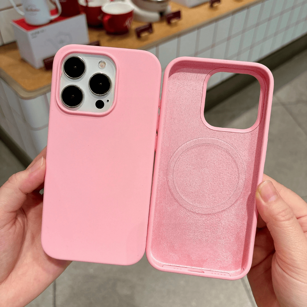 NovaLock Soft Magnetic Liquid Silicone Case for iPhone 17
