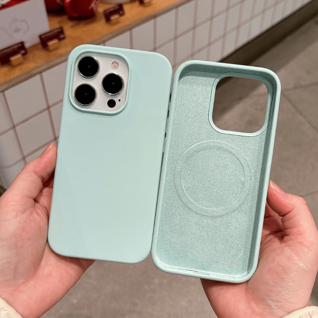 NovaLock Soft Magnetic Liquid Silicone Case for iPhone 17