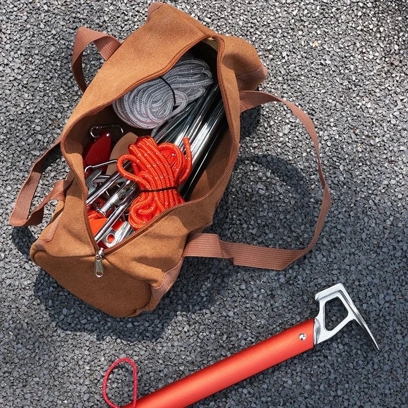 TrailForge Camping Gear Organizer For Campers With A Sturdy Cylindrical Design