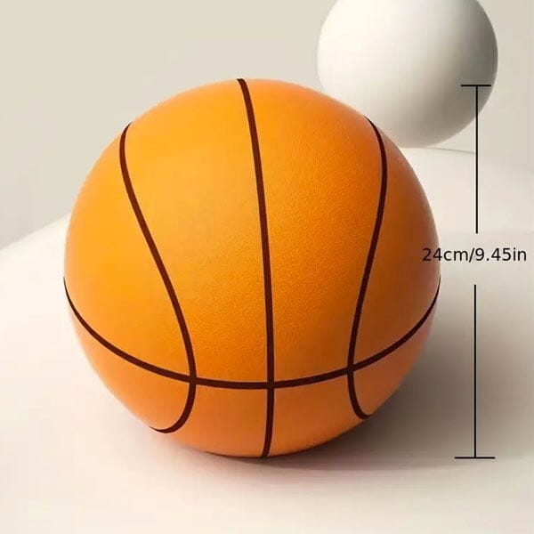 CalmBounce Silent Basketball For Home And Night Training With Low Noise Foam Ball