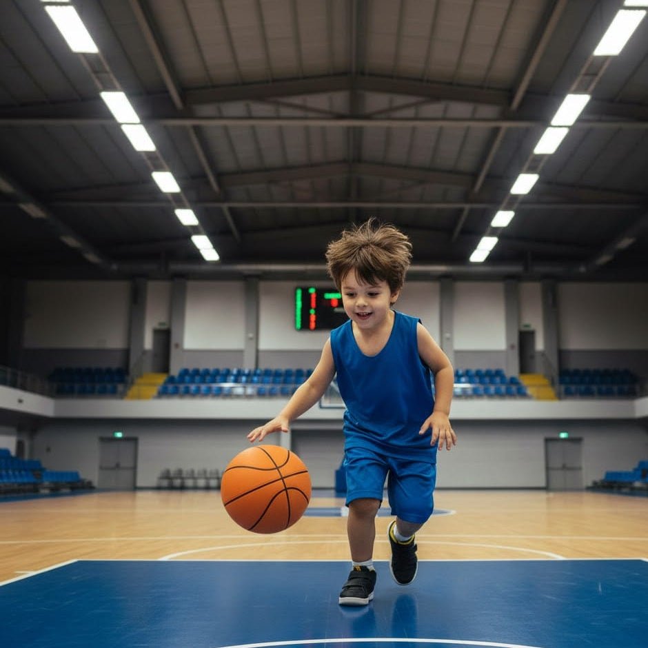 CalmBounce Silent Basketball For Home And Night Training With Low Noise Foam Ball