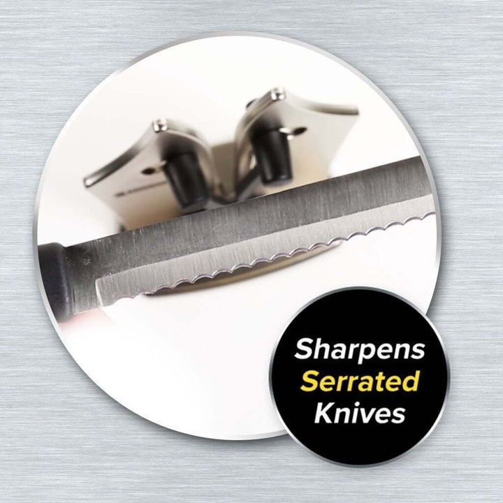 Afilador de Cuchillos SharpPro All Blades, Profesional, Rápido y Fácil para Cocineros Caseros