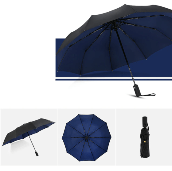 Stormproof Commuter Umbrella With Reinforced Frame