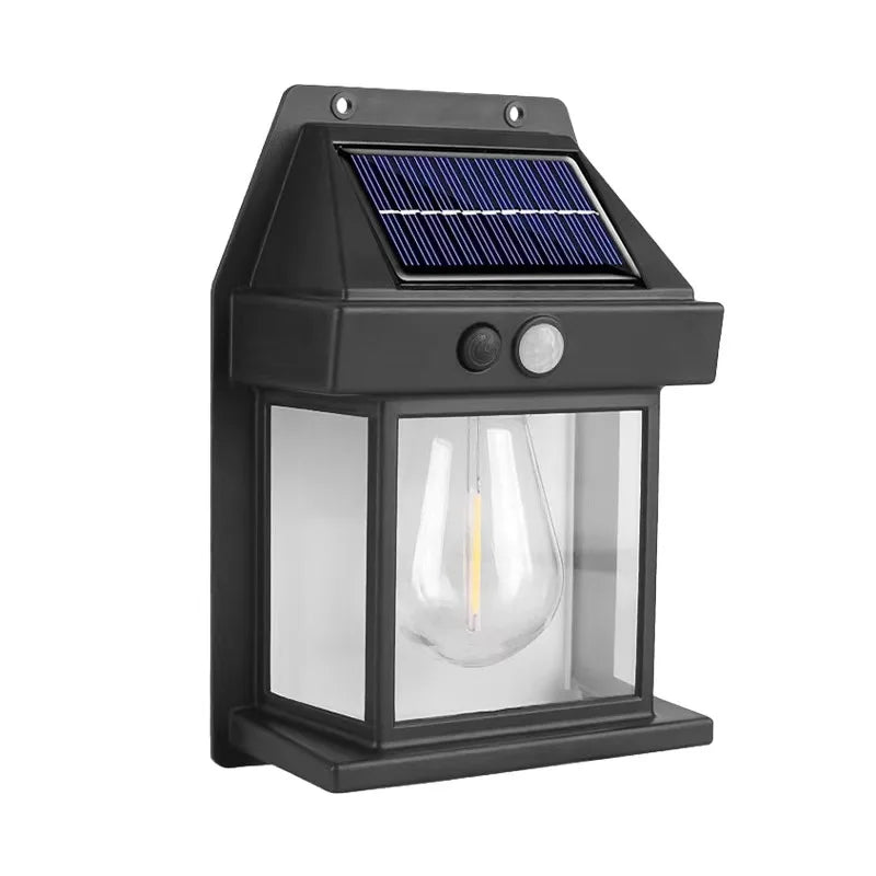 LumaBright solární LED zahradní pouliční světlo pro domy s pohybovým senzorem