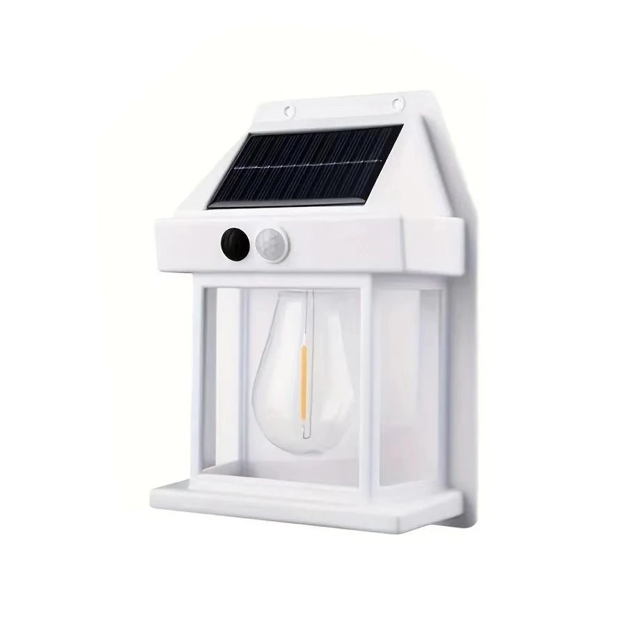 LumaBright solární LED zahradní pouliční světlo pro domy s pohybovým senzorem