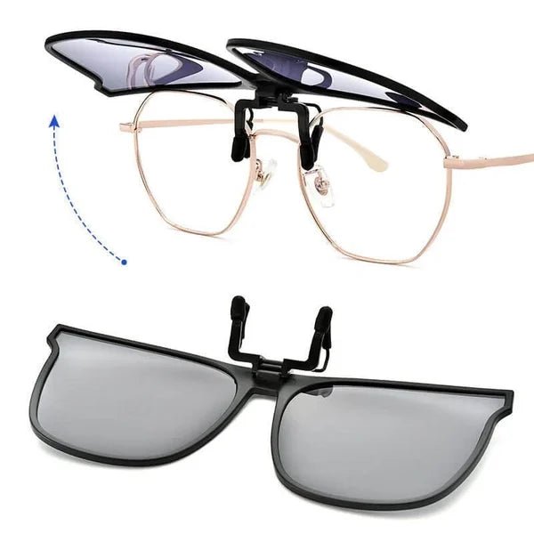 SunSwift Polarized Clip-On Sunglasses For Everyday Glasses With UV400 Protection