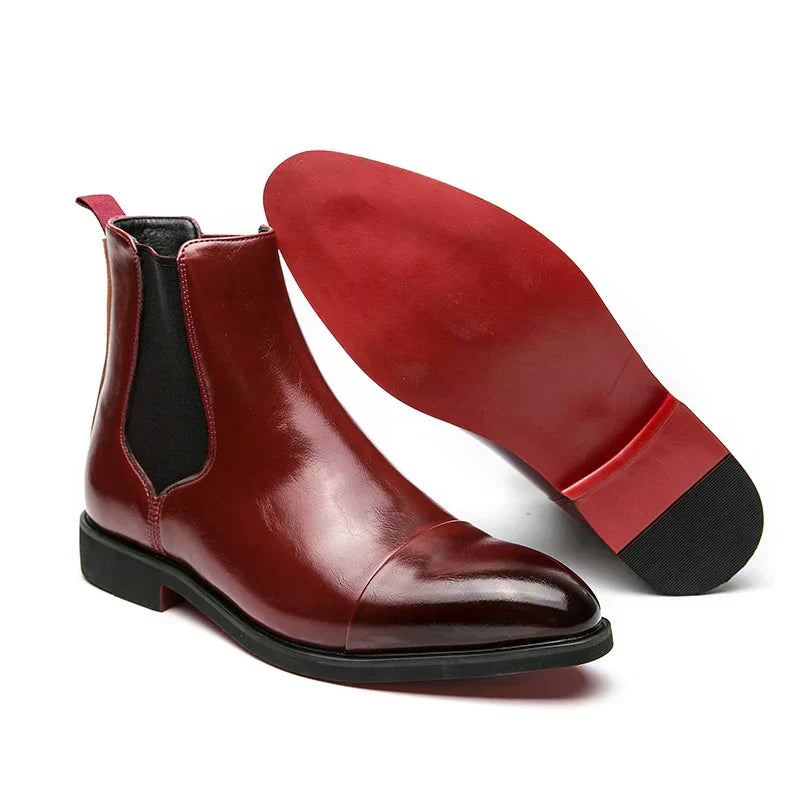 ANNIBALE CARRACCI LEDER CHELSEA-STIEFEL