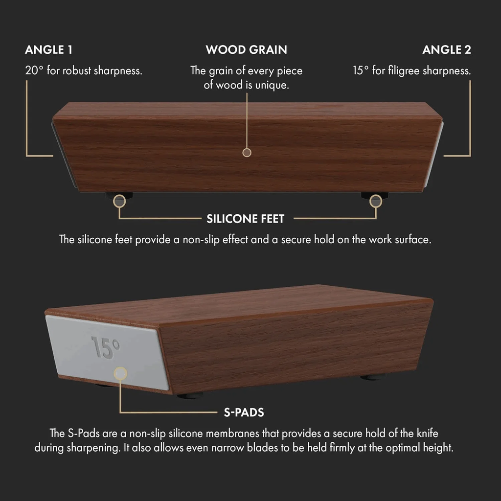 AstraSharp Diamond-Coated Knife Sharpener for Precision