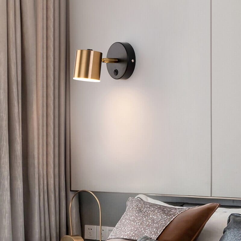 Lampada da Parete da Comodino LyraGlow per Lettura e Lavoro