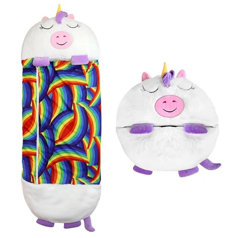 SnuggleDream 2-i-1 Kosedyr Sovepose for Barn Koselig Komfort