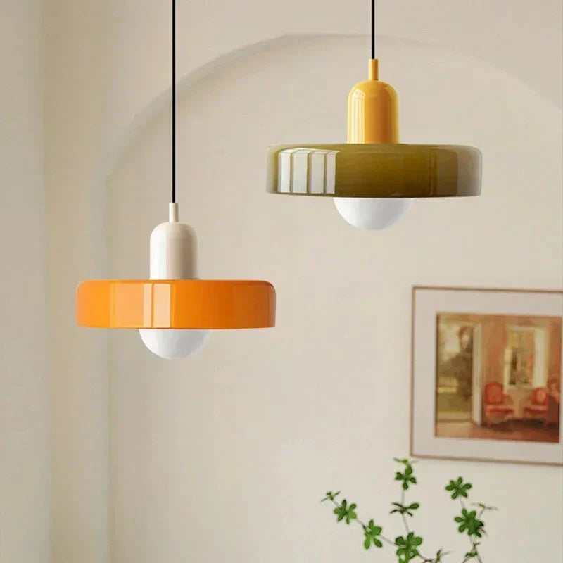 Nyra Northlight glass takpendel inspirert av nordisk design
