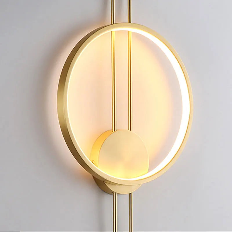 Postmoderní nástěnná lampa - severská minimalistická dekorace