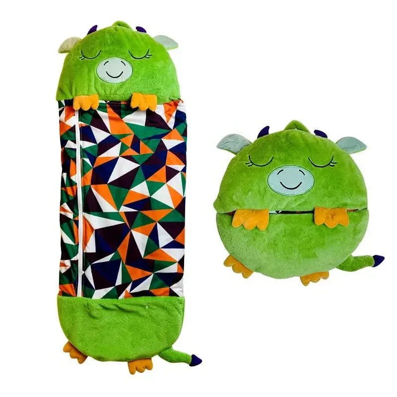 SnuggleDream 2-i-1 Kosedyr Sovepose for Barn Koselig Komfort