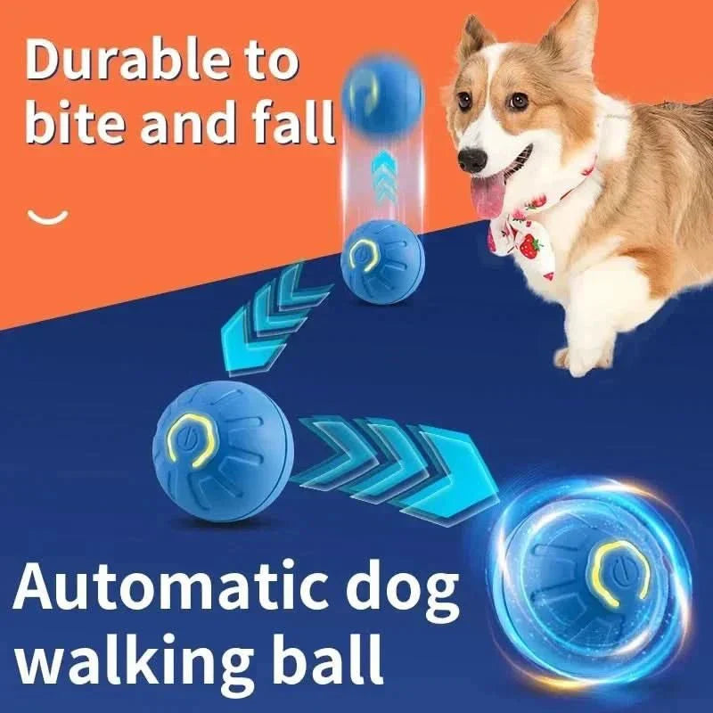 ActivePulse wiederaufladbarer interaktiver Hundeball für aktive Hunde mit automatischer Bewegung