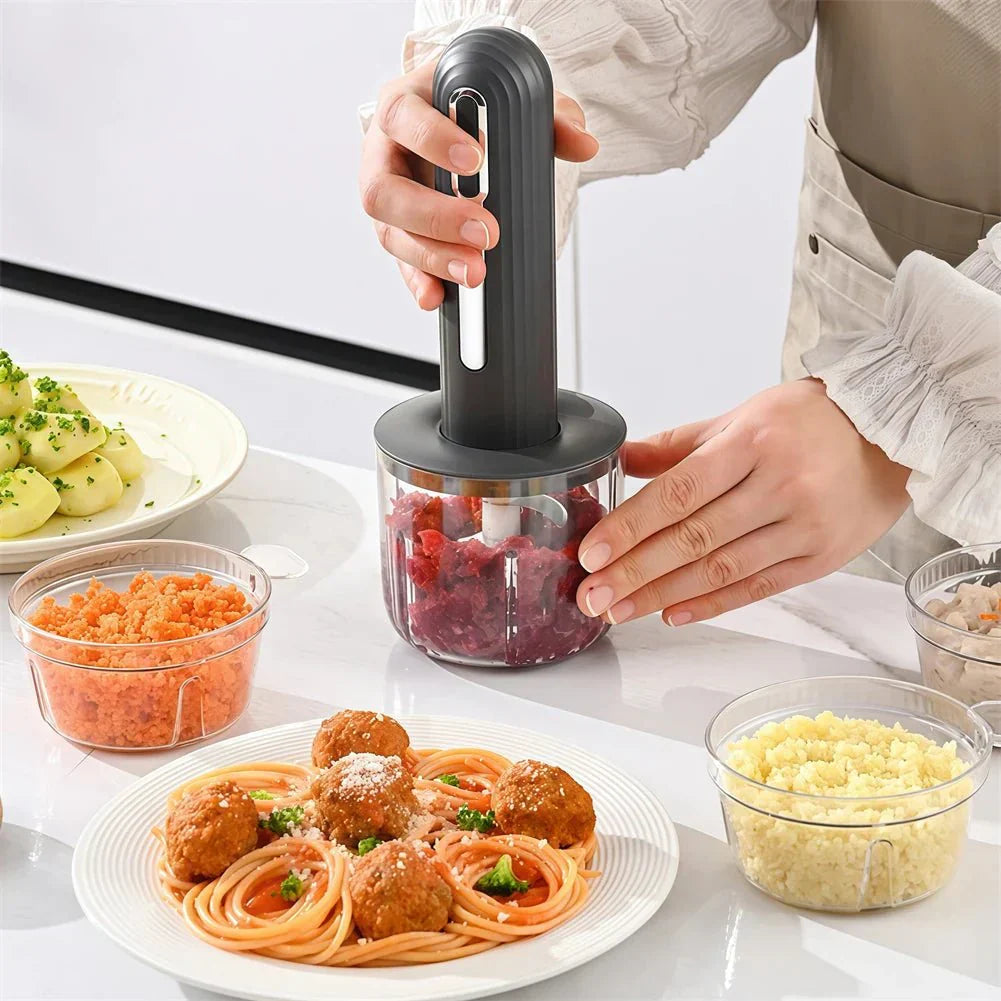 Procesador de Cocina Todo en Uno BLENDORA para Picar o Mezclar