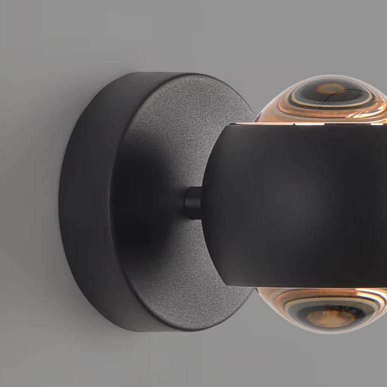 OrionGlow Kettős LED Falikar Fel-le Fény Vasból és Akrilból