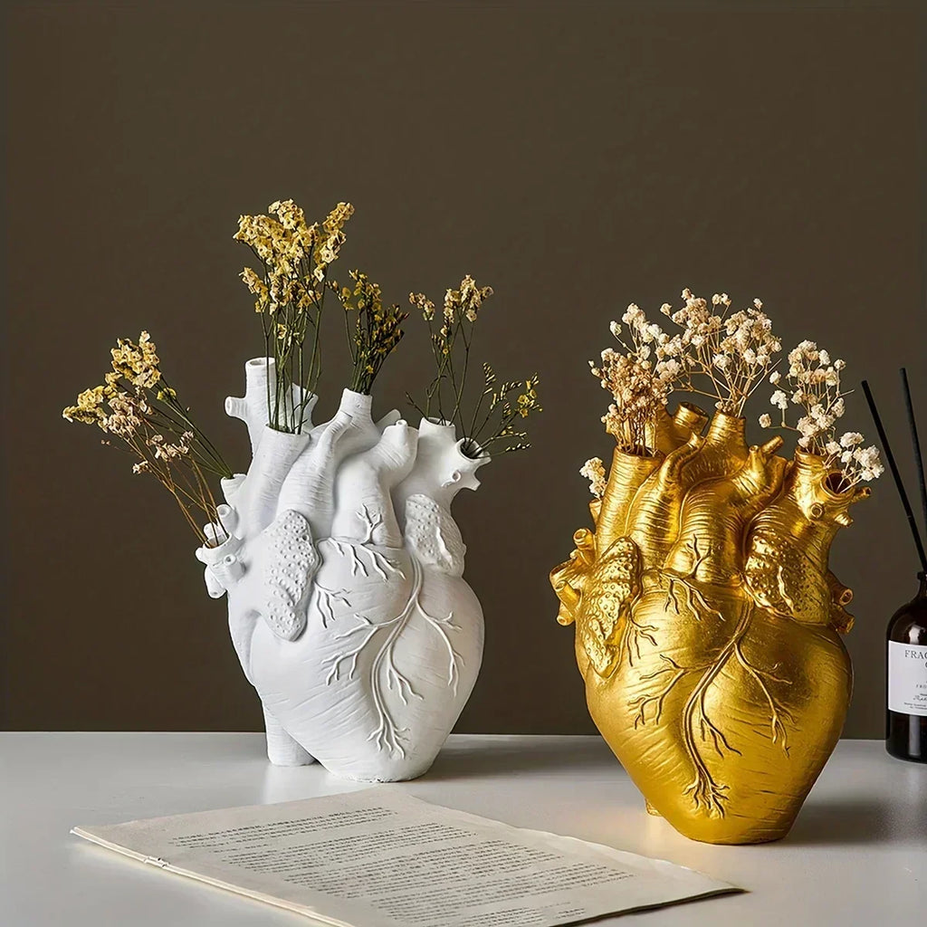 Elvase – Herzförmige Keramikvase