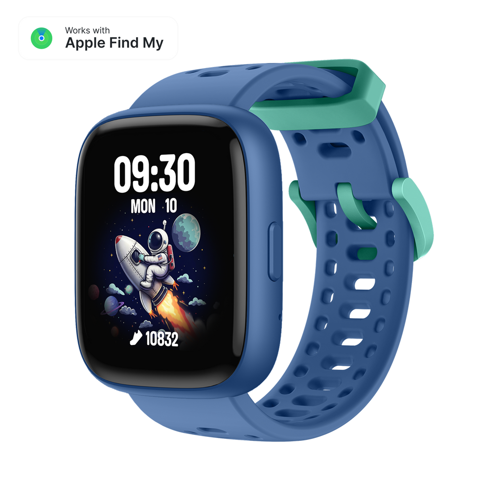 SafeWatch Kids GPS Smartwatch With Health Tracking And Games IP68 Waterproof