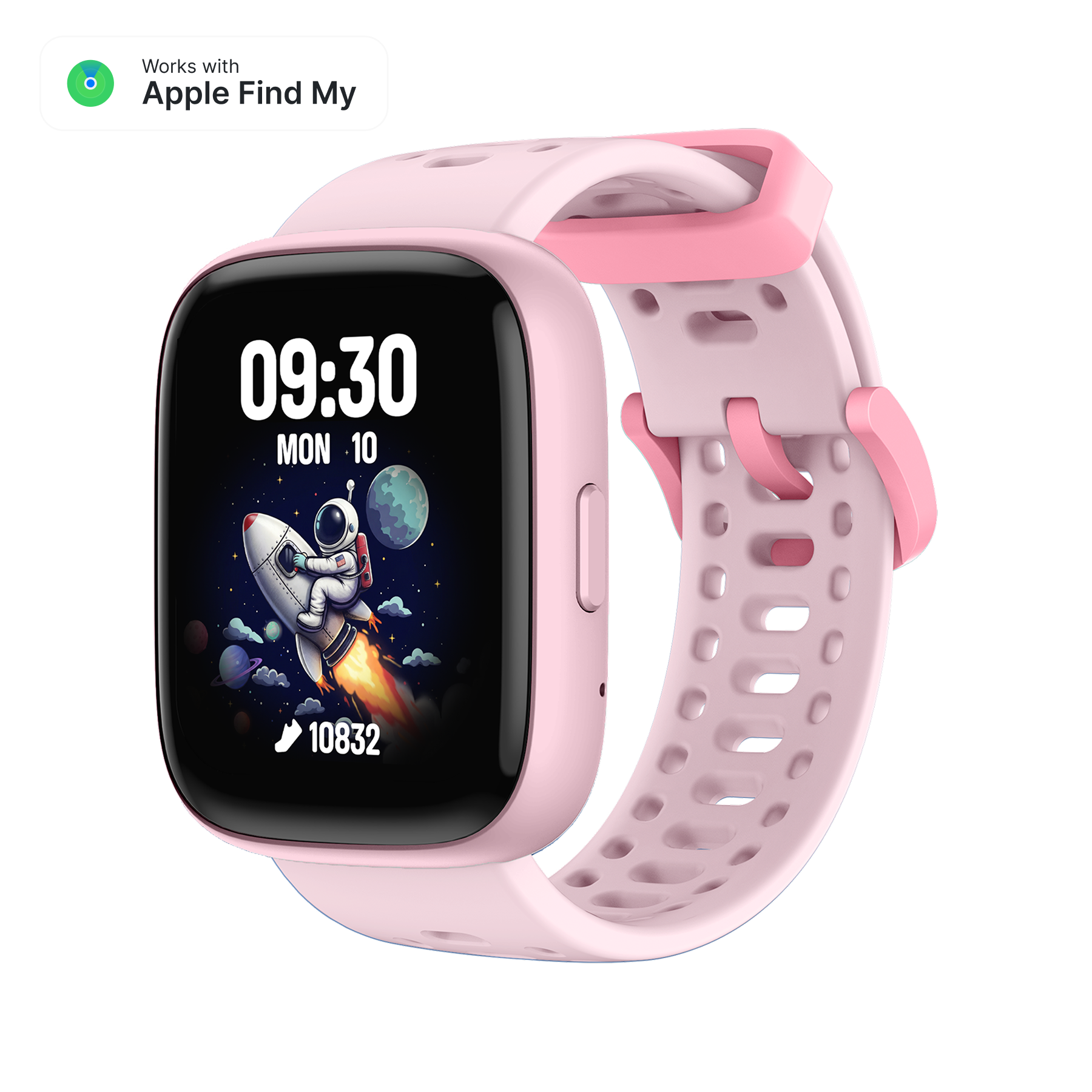 SafeWatch Kids GPS Smartwatch With Health Tracking And Games IP68 Waterproof