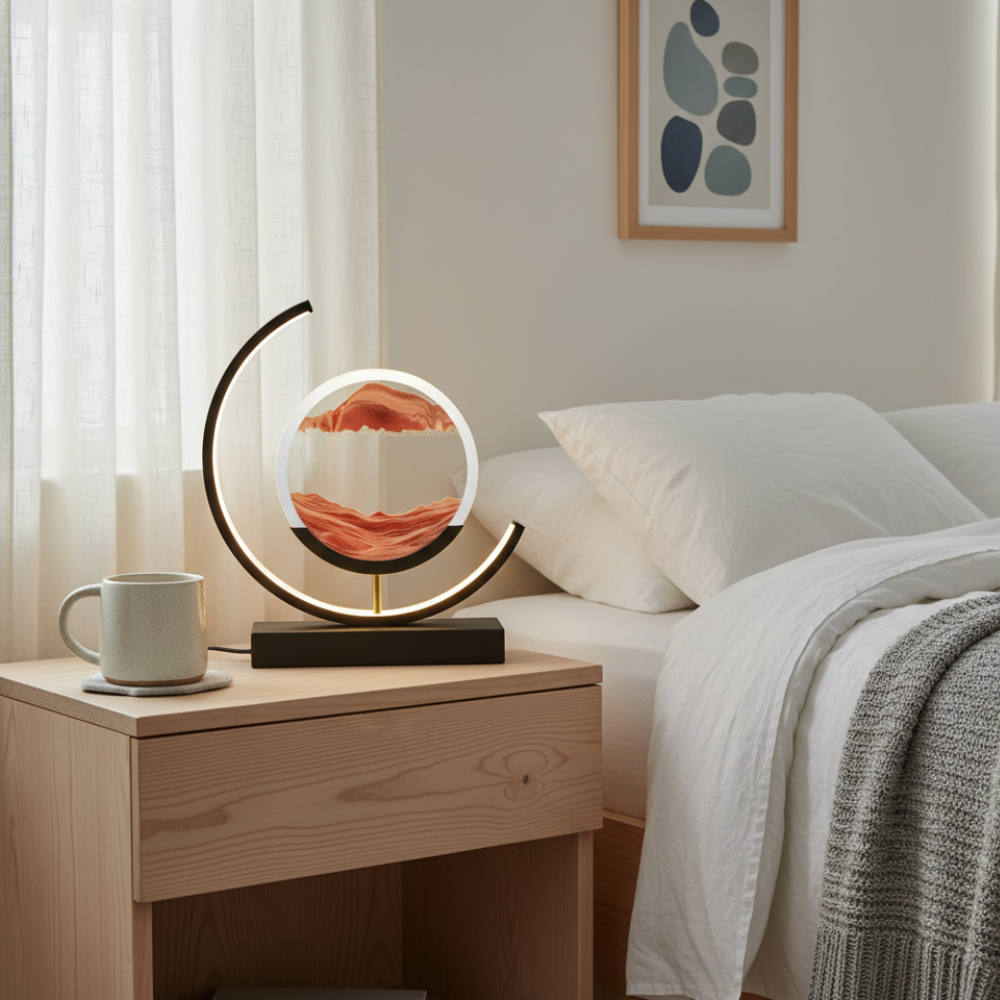 Nova Sand LED asztali lámpa modern belső terekhez, otthoni és irodai dekorációhoz