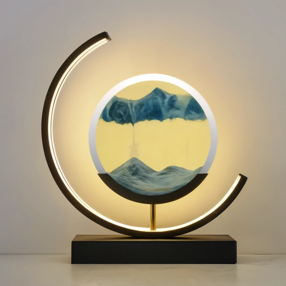 Nova Sand LED asztali lámpa modern belső terekhez, otthoni és irodai dekorációhoz