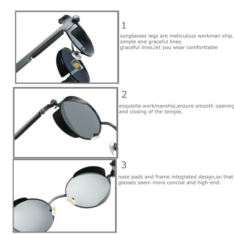 משקפי שמש וינטג' פולארייזד RETROSHADE עם הגנה UV400
