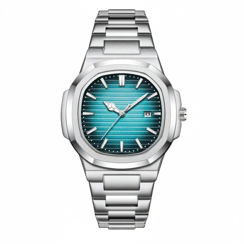 Orologio quadrato impermeabile Stoneforge Tactical per uomo, robusto orologio da esterno