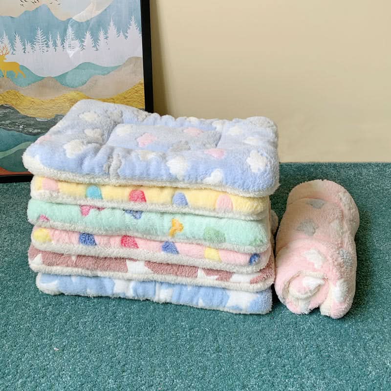 SnugNest Myk Fleece Kattedyne for Dyp Søvn og Stressavlastning