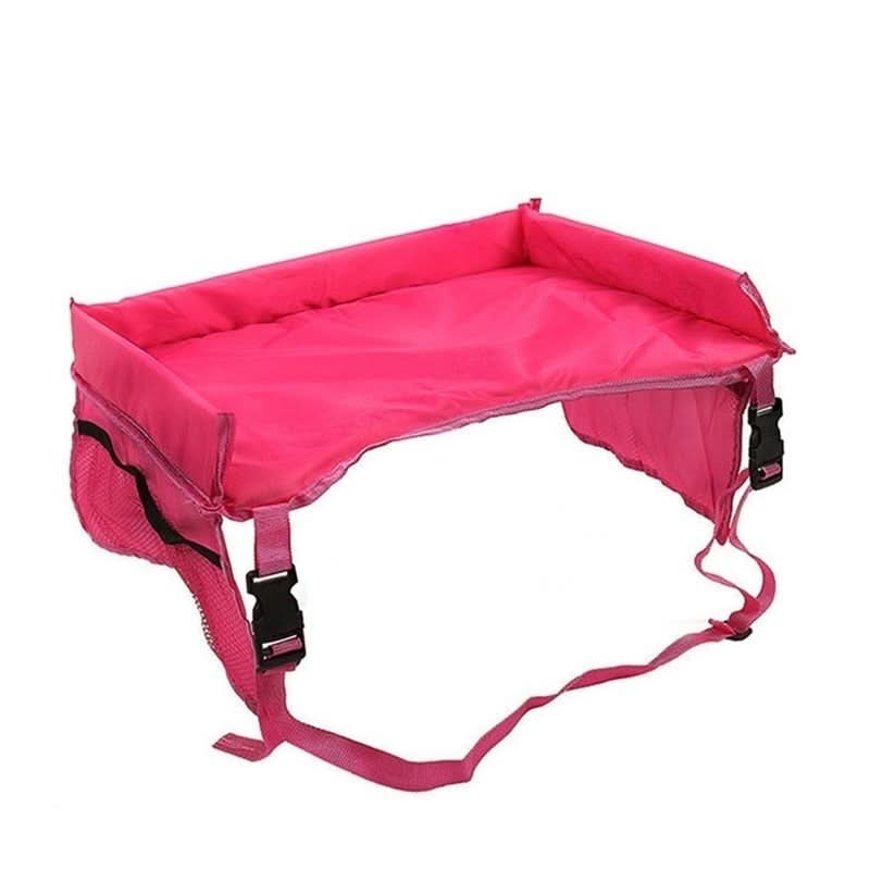 VoyageMate Kids Travel Tray for Snacks and Games, Stable Car Companion
