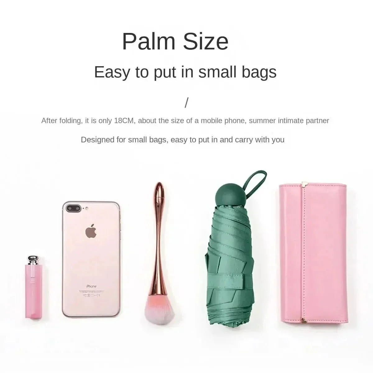 Nexa Capsule Compact Umbrella for Travel and Everyday Use