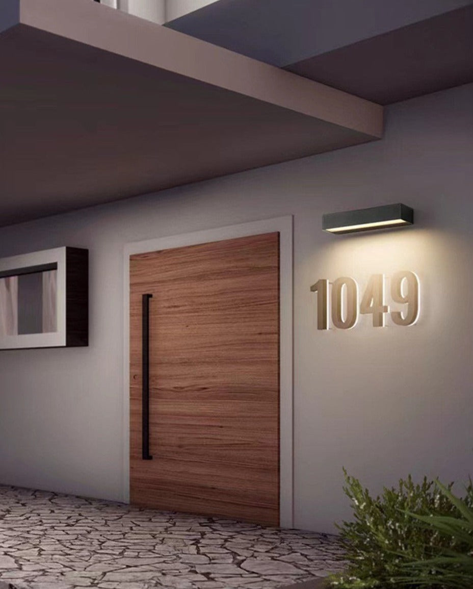 Luminara | Værbestandig Elegant Hagevegglampe
