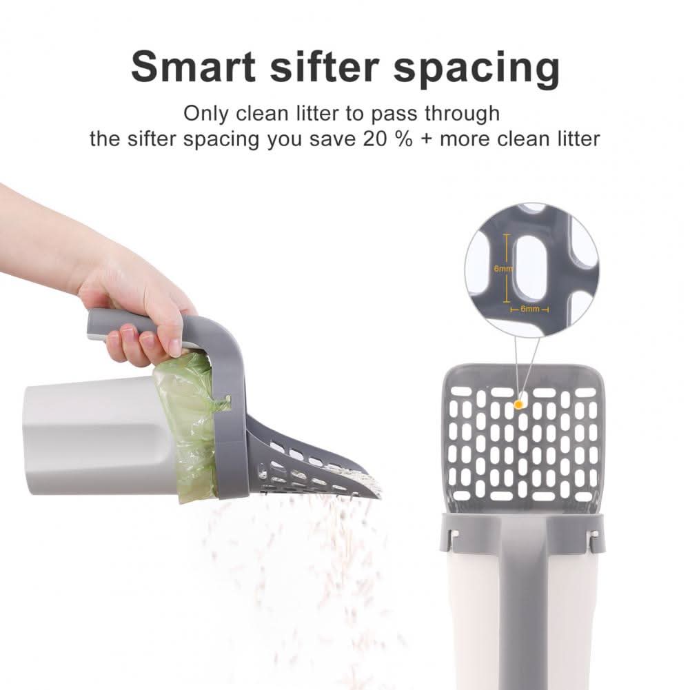 SwiftLitter Cat Scoop Odour Stop For Hygienic Quick Litter Cleaning