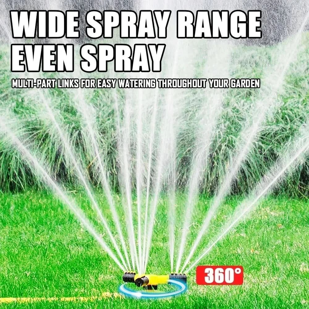 AquaNexa Irrigatore a 360 Gradi per Risparmio Idrico in Giardino per Proprietari di Casa