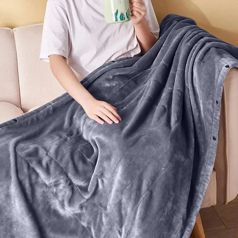 Přenosná USB vyhřívací deka NovaWarm s třemi úrovněmi tepla pro cestování a domov