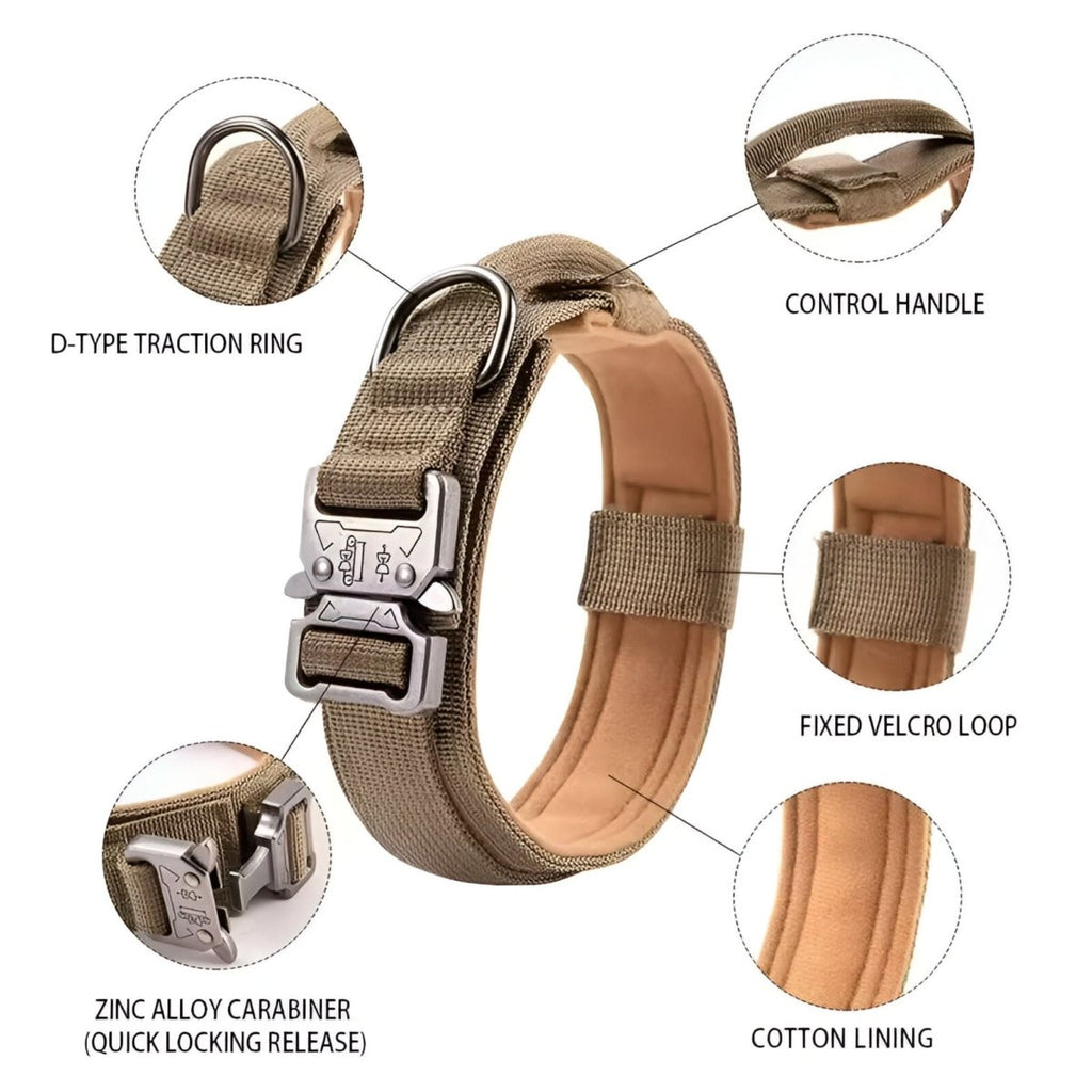 StealthPaw Hondenhalsband Set Duurzaam en Verstelbaar voor Training en Dagelijks Gebruik