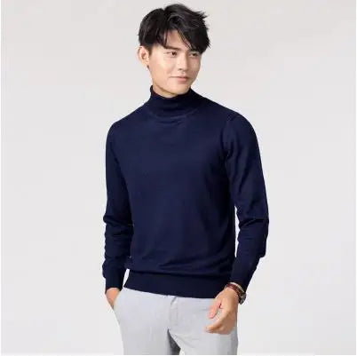 Elliot Cashmere Turtleneck Sweater – Luxury Warmth for Men | Autumn & Winter 2023