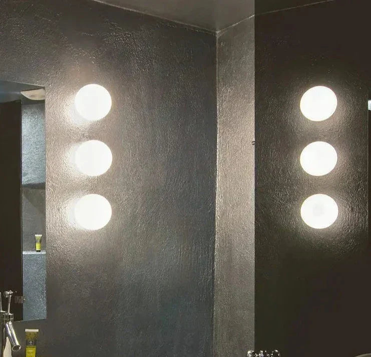 Arctelle Minimalista Fali Lámpa Üveg Kő Hatással