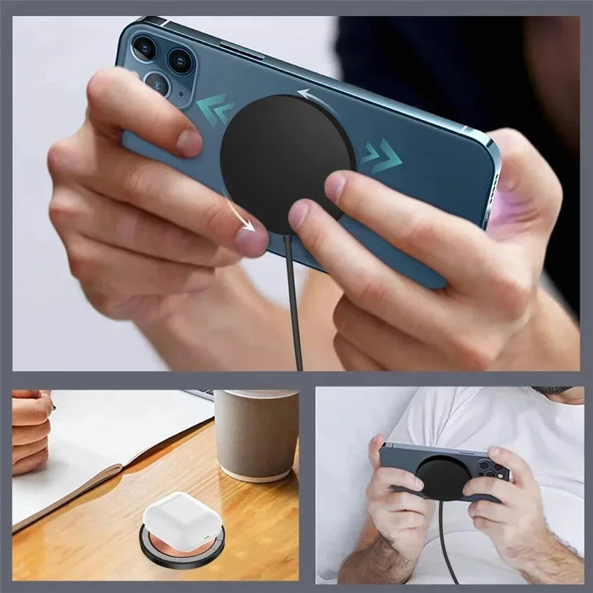 Orvane hordozható mágneses vezeték nélküli töltő 100W PD gyorstöltéssel iPhone és AirPods készülékekhez | Orntli