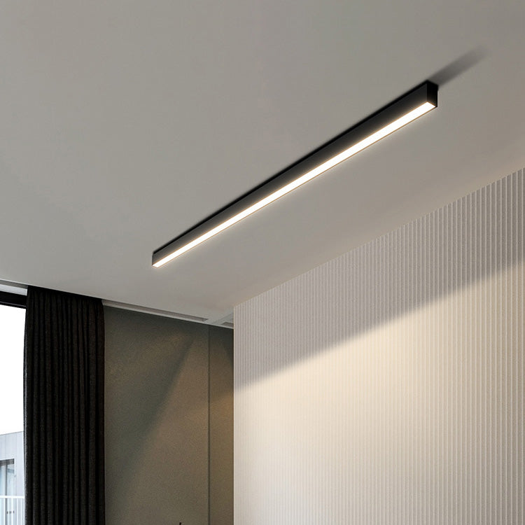Nordisk LED Taklampe i Aluminium og Akryl for Stuer og Kontorer