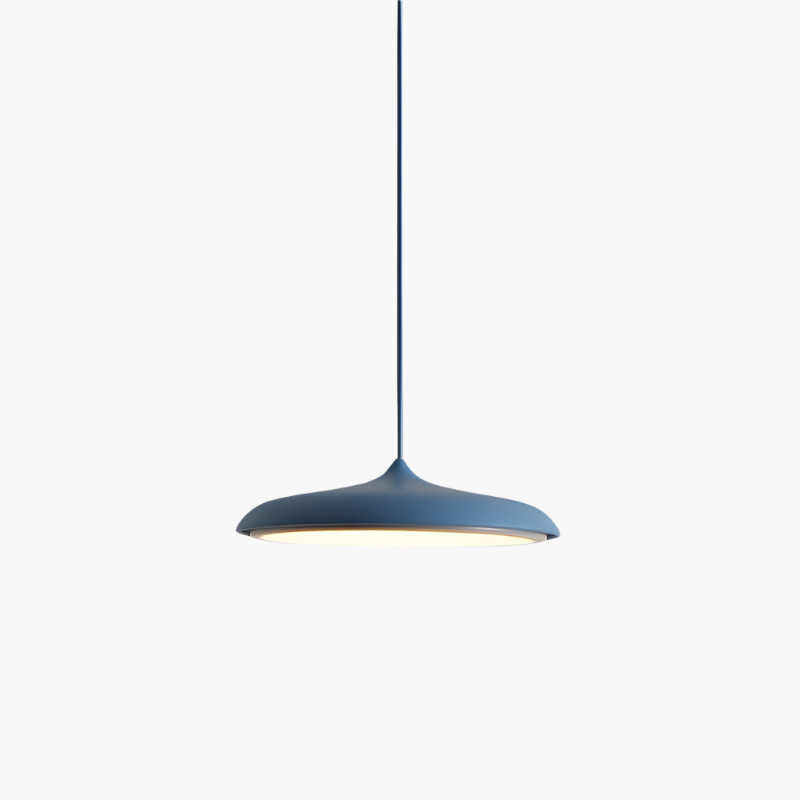 LumiNord | Energy-Efficient 30 cm Minimalist LED Pendant Light in Scandinavian Style for Kitchen and Modern Interiors | Orntli