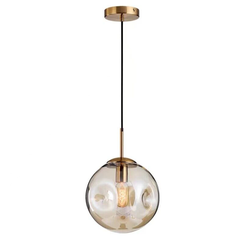 Novae Glass Pendant Light With Minimalist Silhouette
