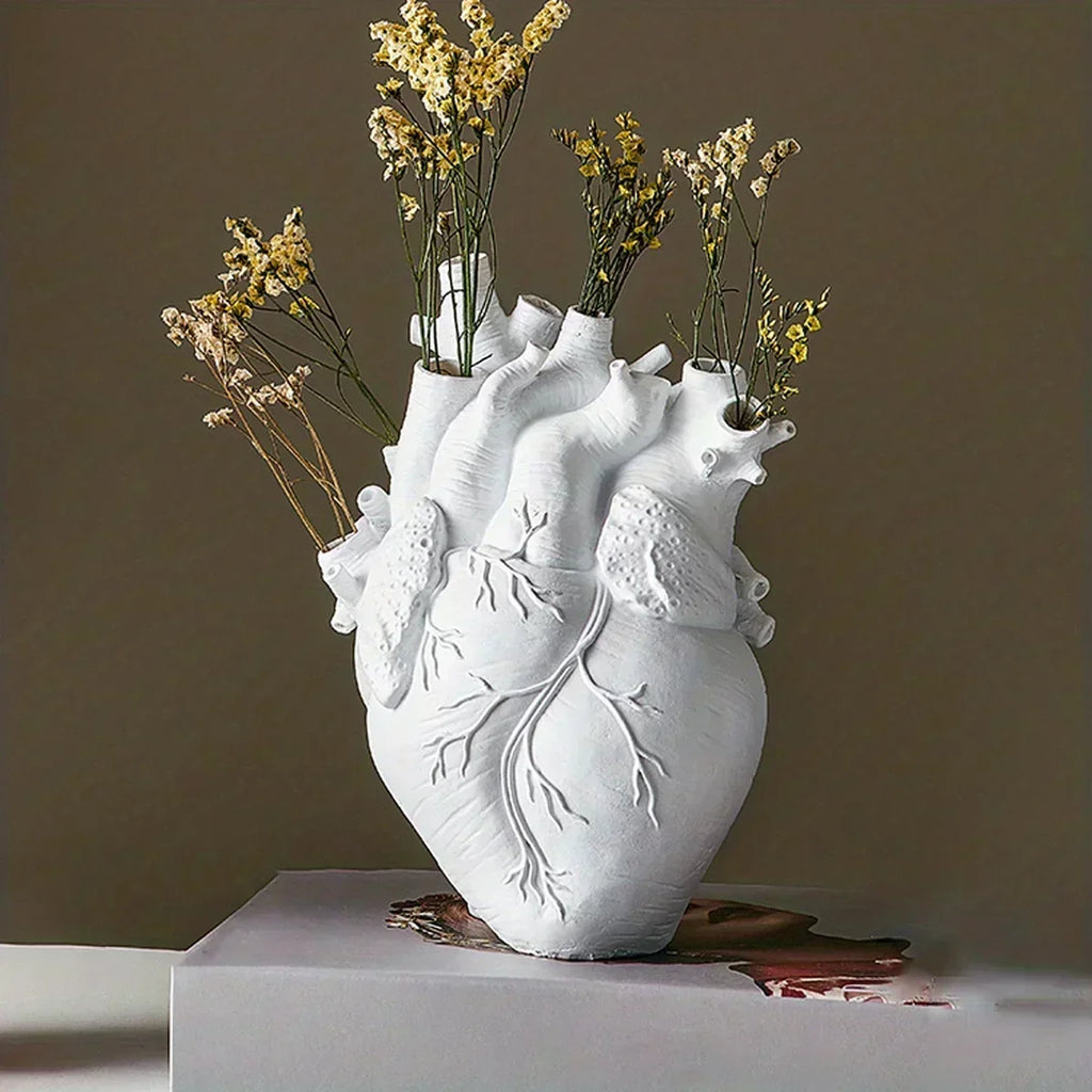 Elvase – Herzförmige Keramikvase