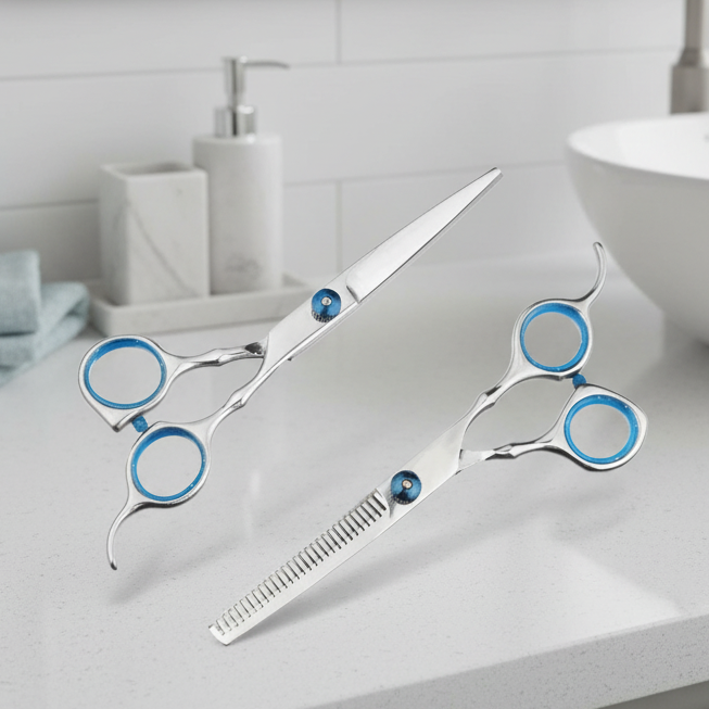 Set de tuns păr TrimCraft DIY, 10 piese, pentru tunsori precise de calitate salon acasă