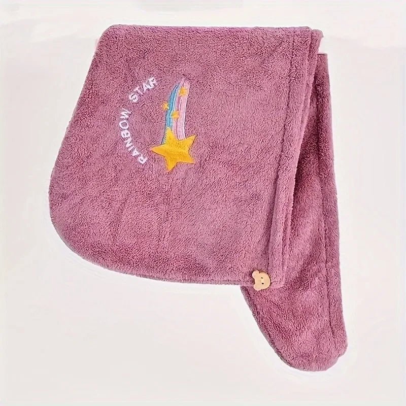TOWELLIVA Turbante Asciugatura Rapida per Capelli da Donna e Ragazze