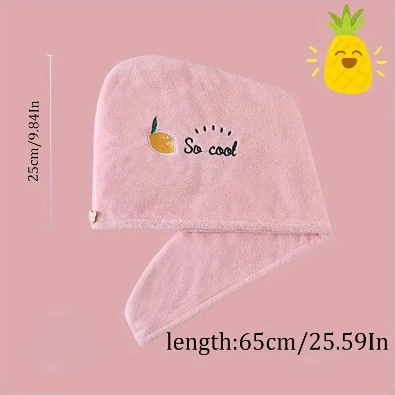 TOWELLIVA Turbante Asciugatura Rapida per Capelli da Donna e Ragazze