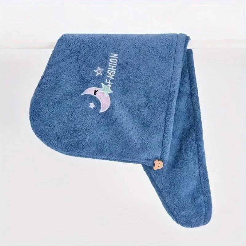 TOWELLIVA Turbante Asciugatura Rapida per Capelli da Donna e Ragazze