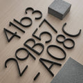 NexaHouse Modern 3D House Numbers With Floating Effect For Stylish Facades