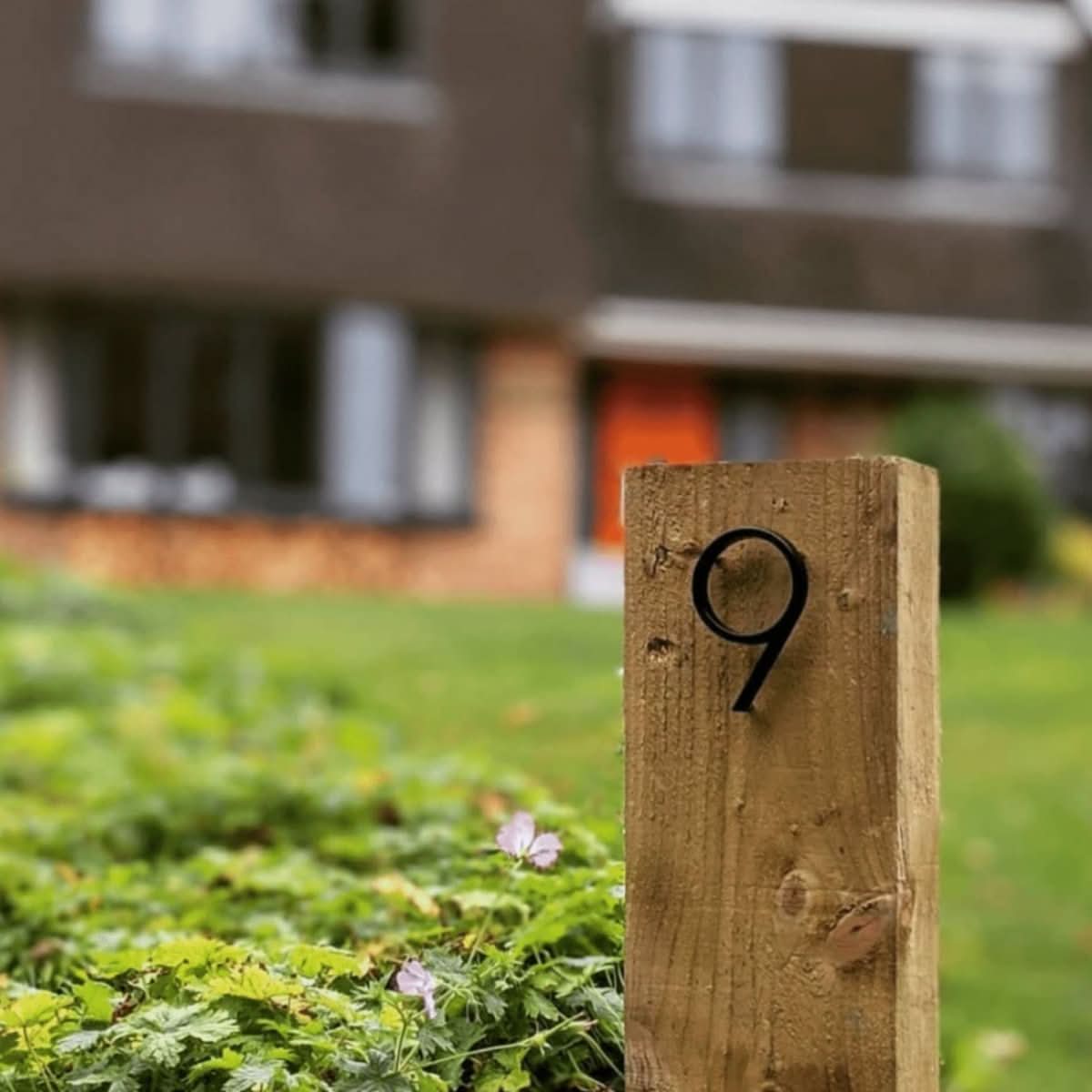 NexaHouse Modern 3D House Numbers With Floating Effect For Stylish Facades